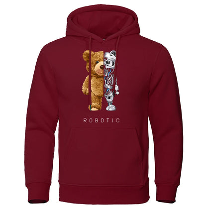 Teddy Robotic Fleece Hoodie - District Sunday