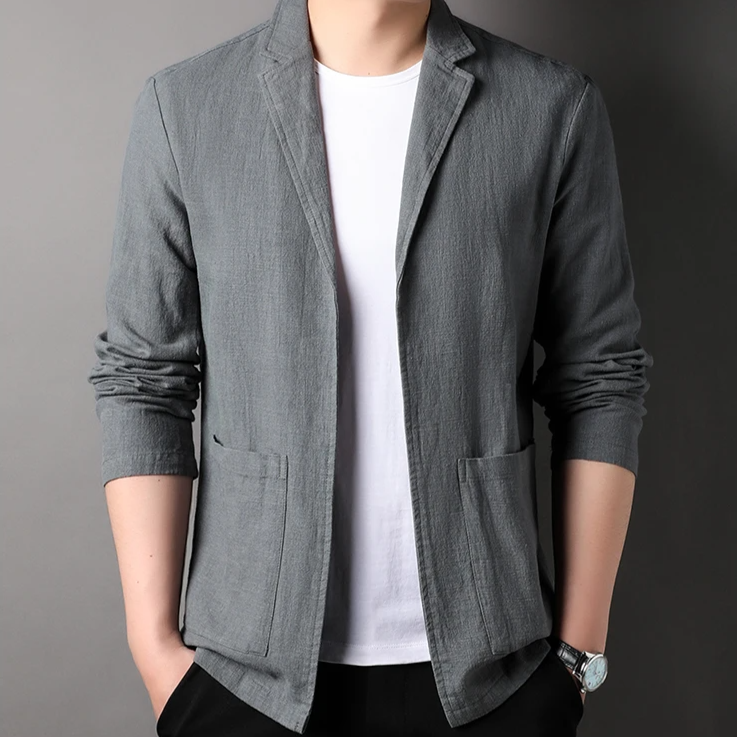 Aspect Men's Linen Blazer