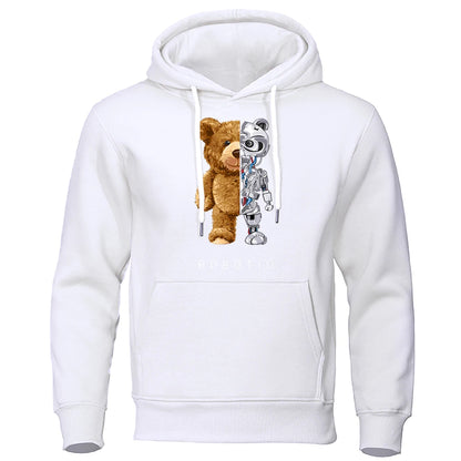 Teddy Robotic Fleece Hoodie - District Sunday