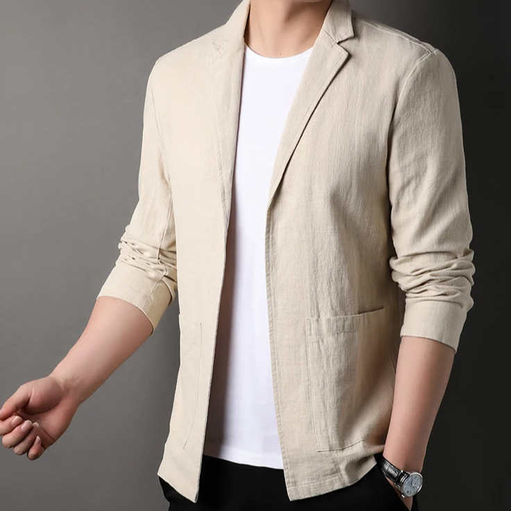 Aspect Men's Linen Blazer