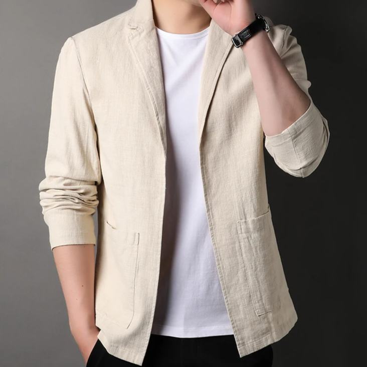 Aspect Men's Linen Blazer