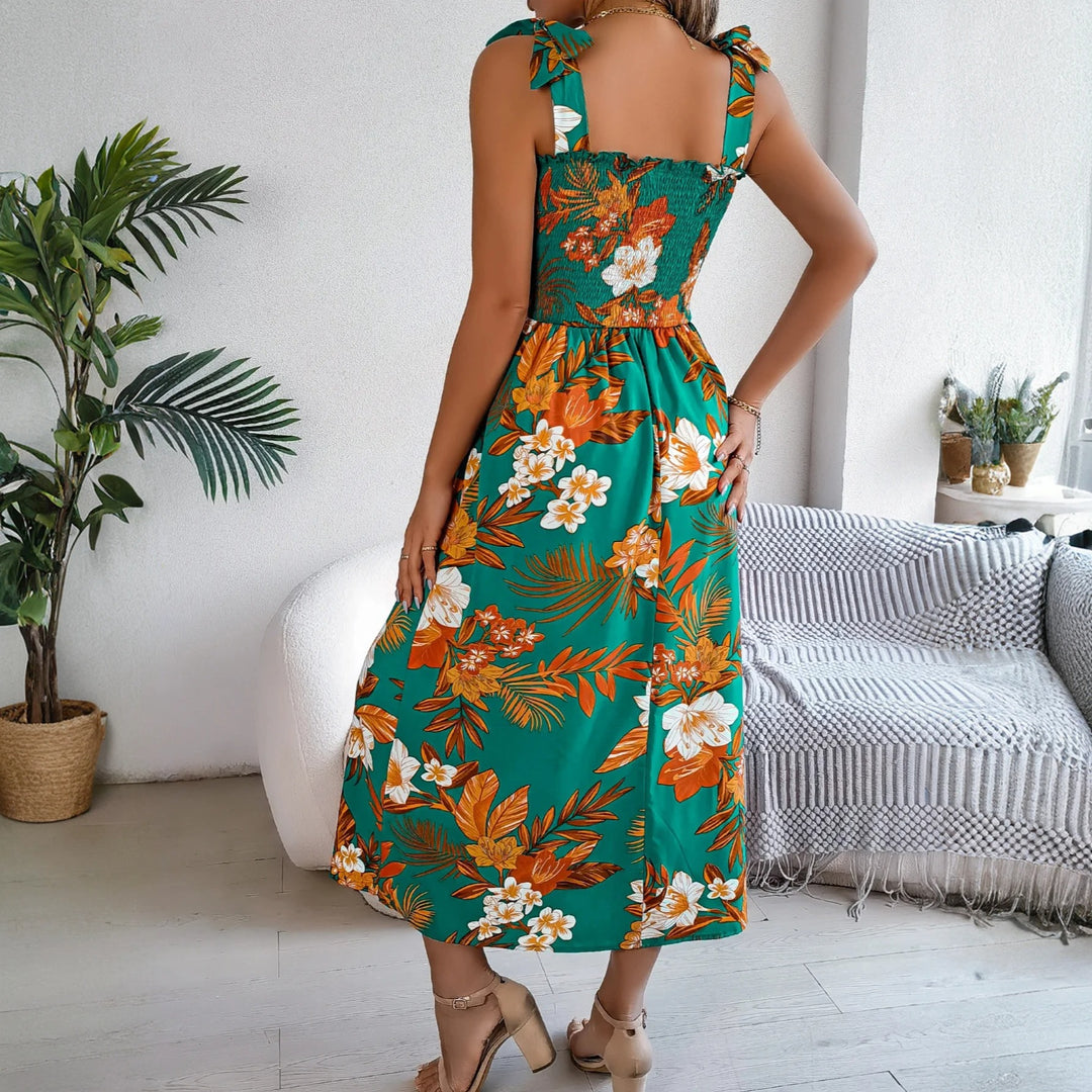 TropiBloom Women Sundress