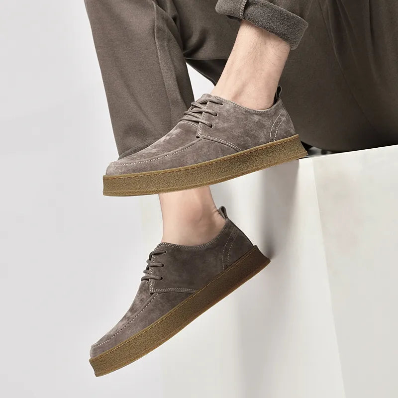 Men Casual Suede Leather Shoes