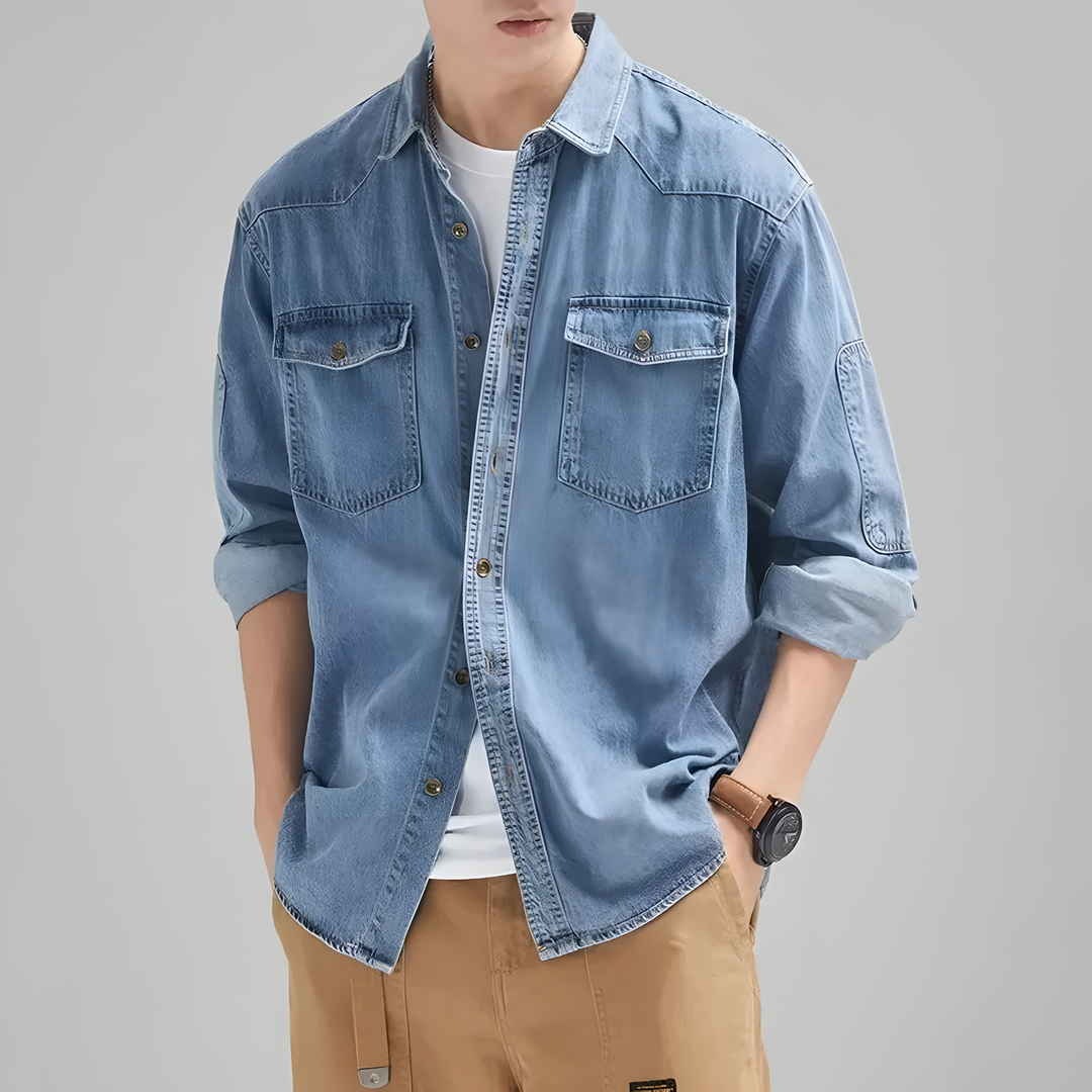 Casual Maverick Denim Shirt