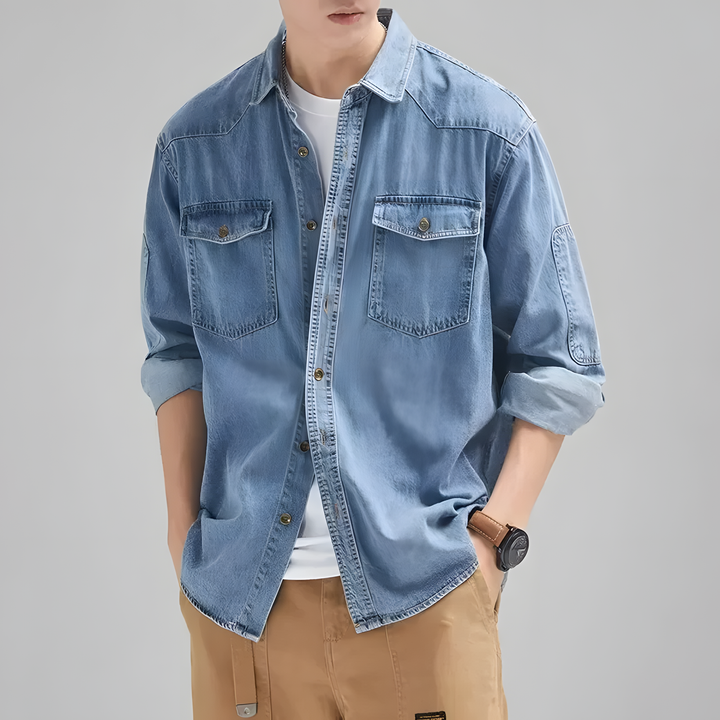 Casual Maverick Denim Shirt