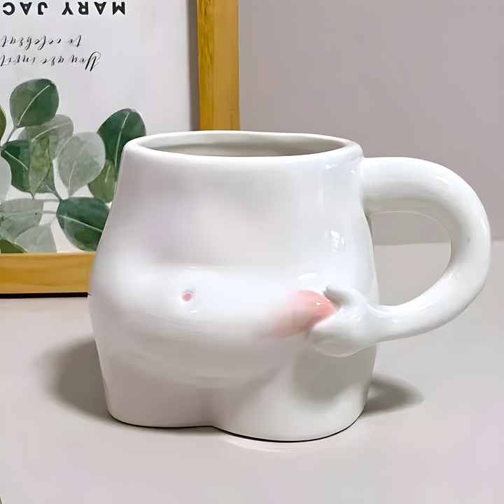 Chubby Charm Ceramic Mug