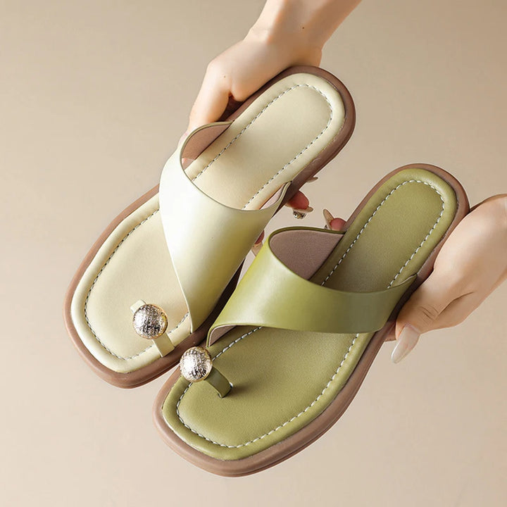 Solista Square Toe Slippers