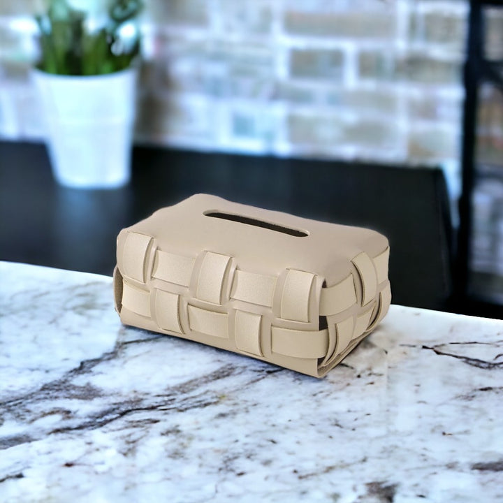 Leather Tissue Box