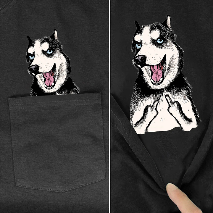 BarkFlip Pocket T-Shirts