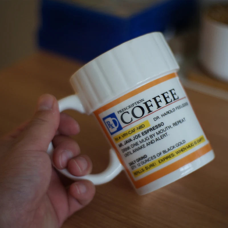 CoffeeRx Prescription Mug