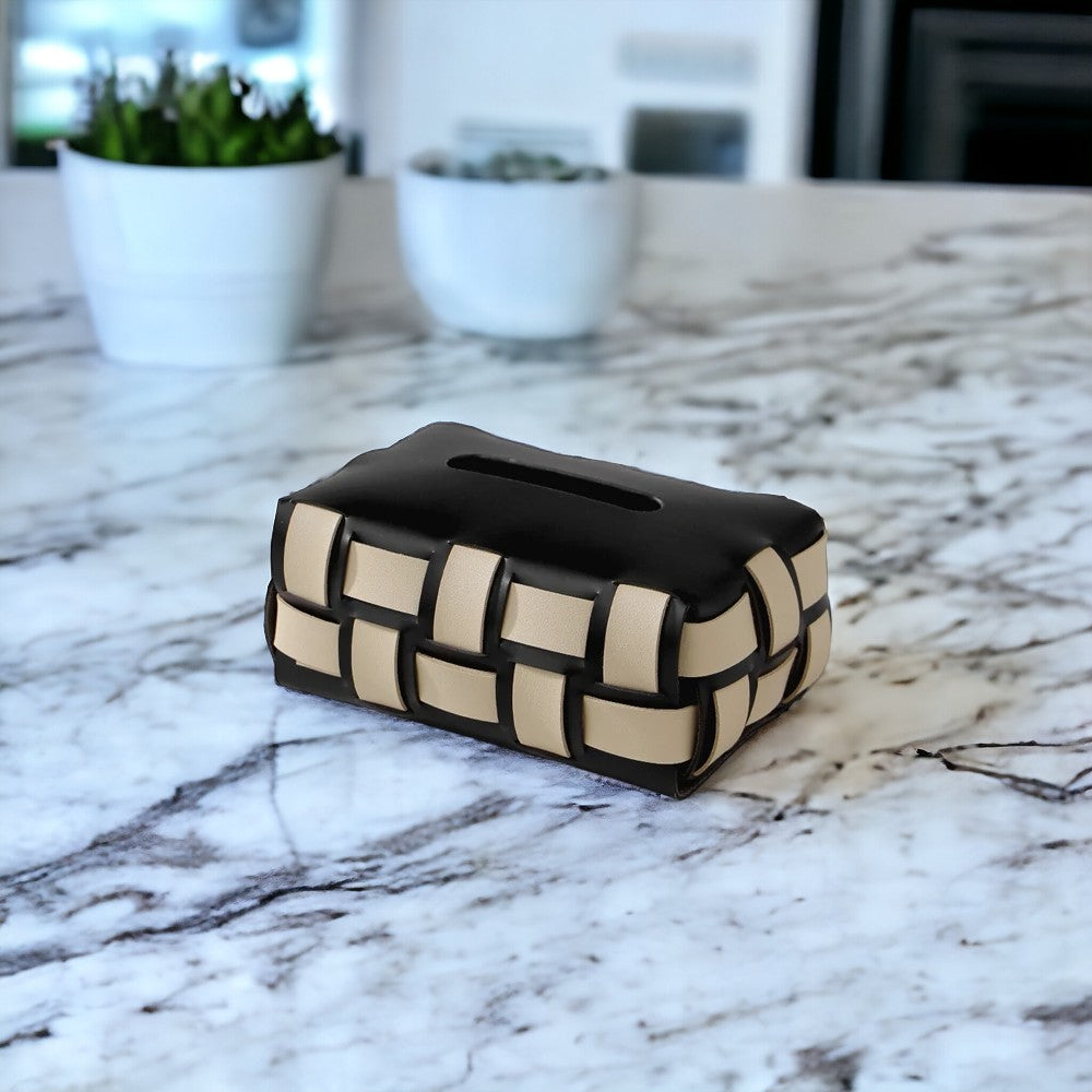 Leather Tissue Box