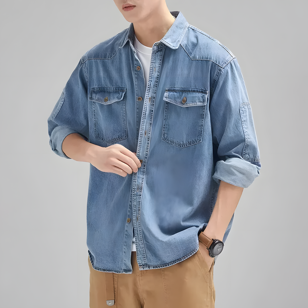 Casual Maverick Denim Shirt