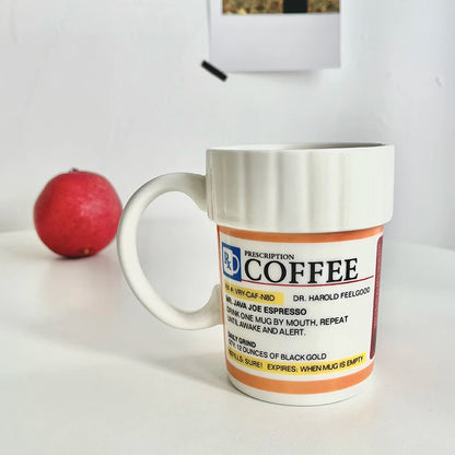 CoffeeRx Prescription Mug