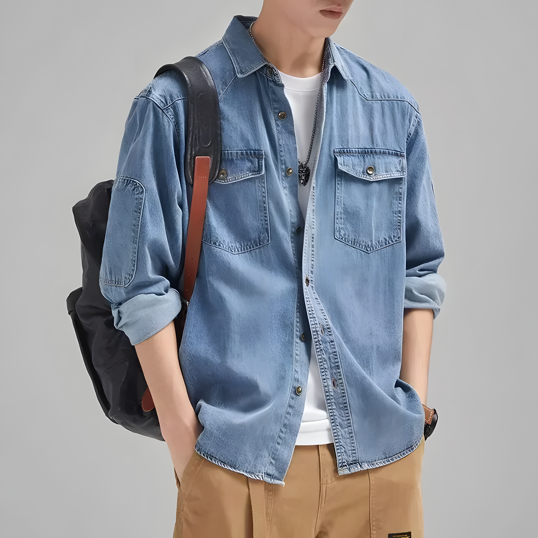 Casual Maverick Denim Shirt