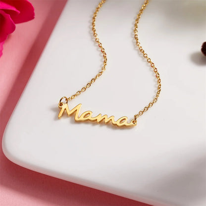 Delicate "Mama" Necklace