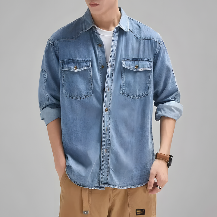 Casual Maverick Denim Shirt