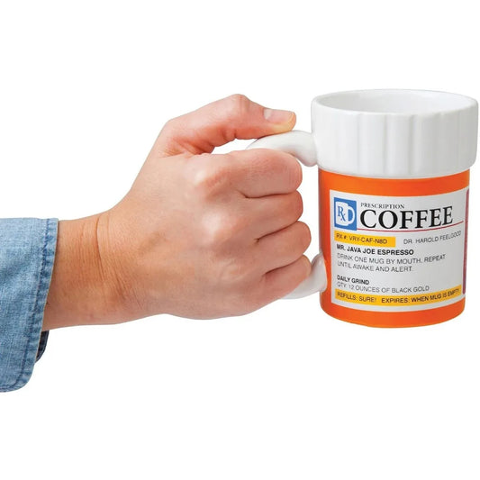 CoffeeRx Prescription Mug