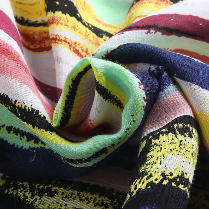 Harajuku Rainbow Pocket Shirt
