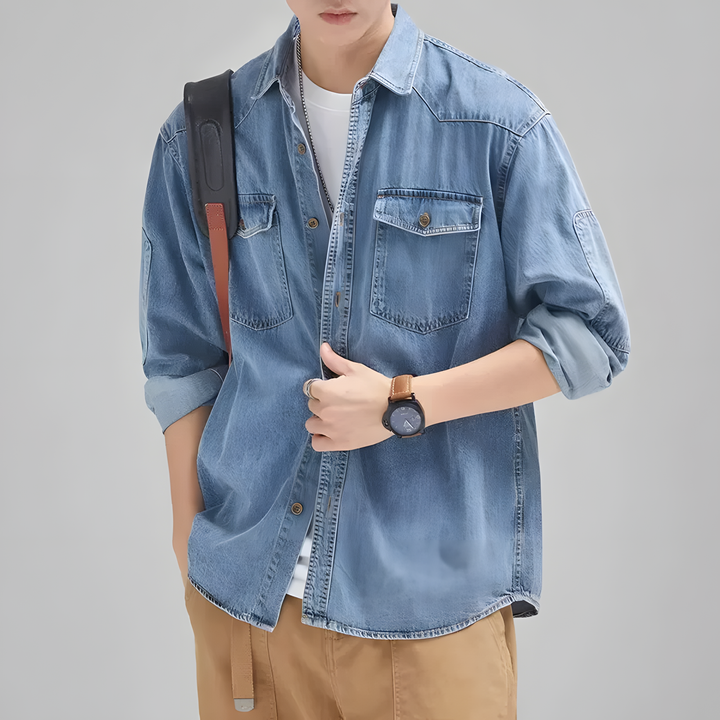 Casual Maverick Denim Shirt