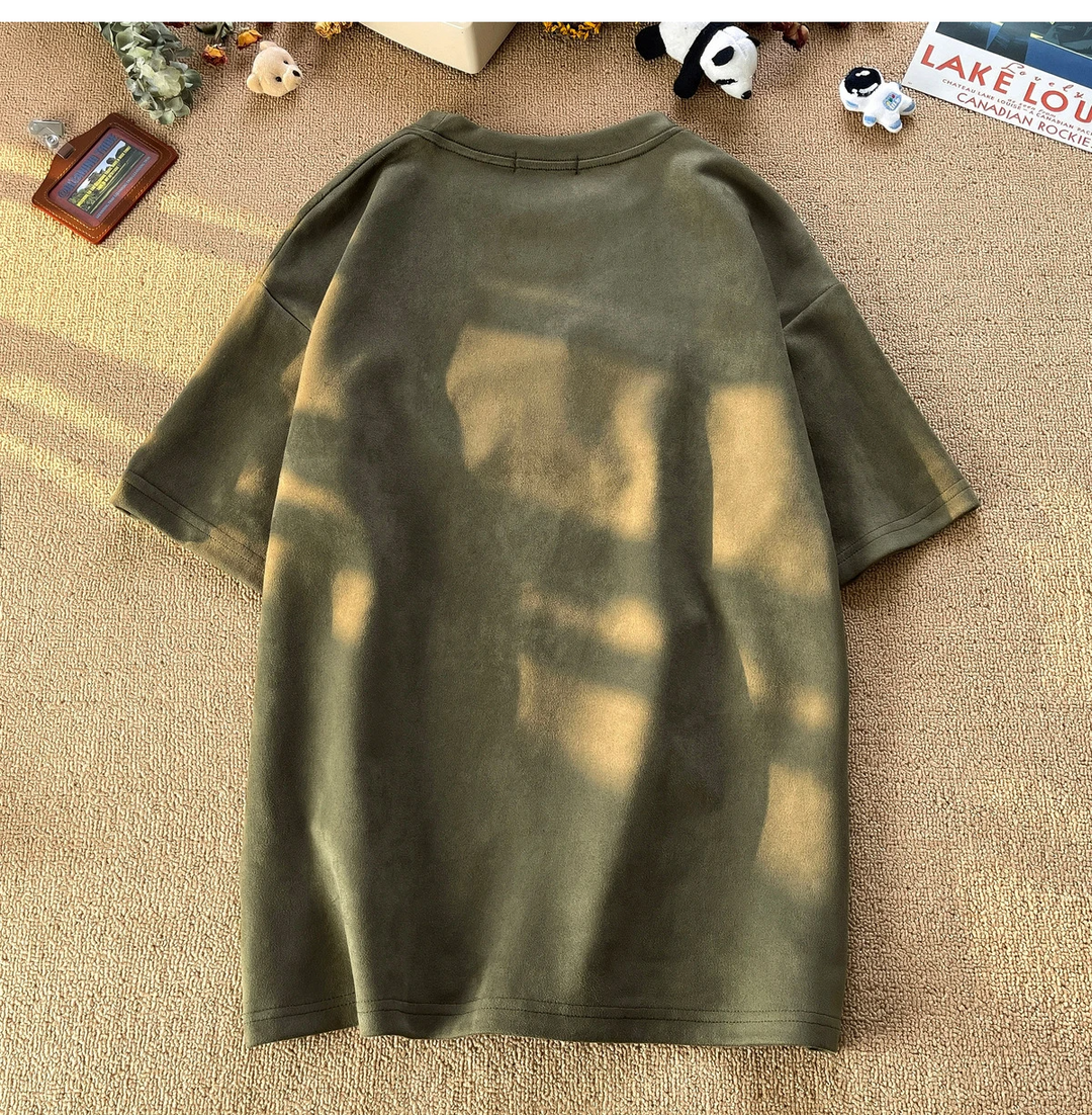 Foamed Print Oversized T-shirt