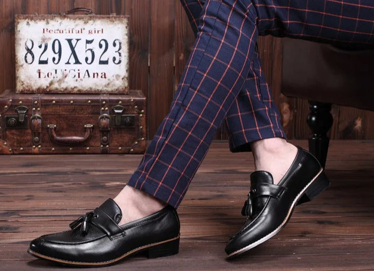 Men's Flat Dress Loafers