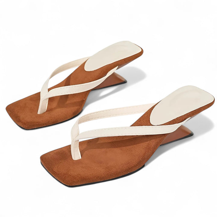 Norali Kitten Heel Sandals
