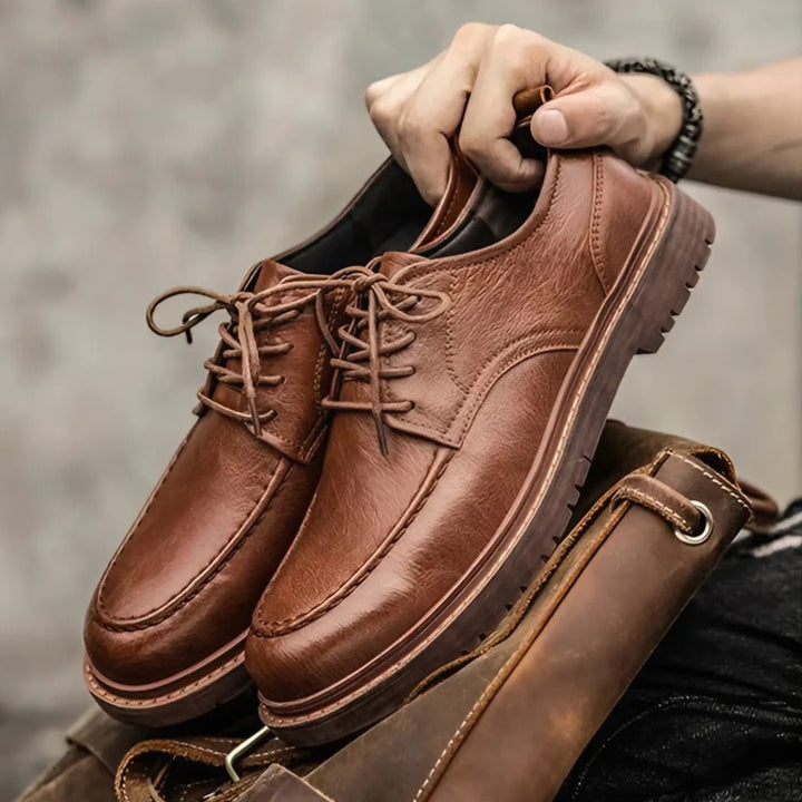 Oak Tread Leather Shoes