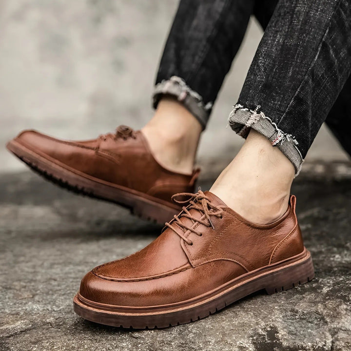 Oak Tread Leather Shoes