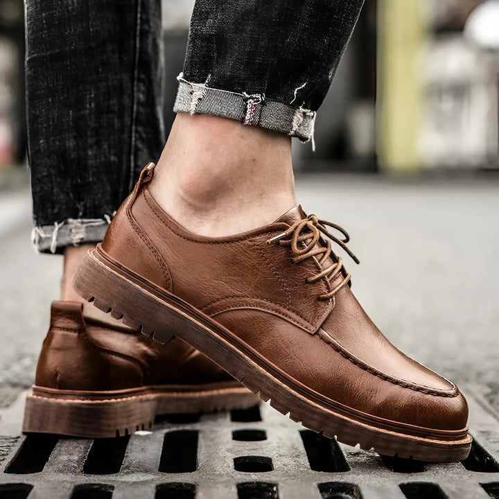 Oak Tread Leather Shoes