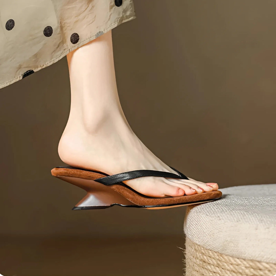 Norali Kitten Heel Sandals