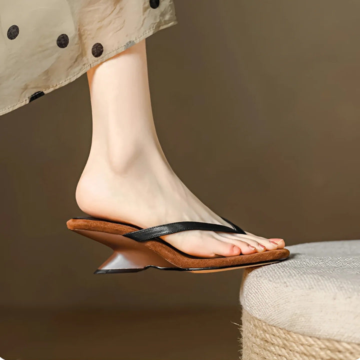 Norali Kitten Heel Sandals