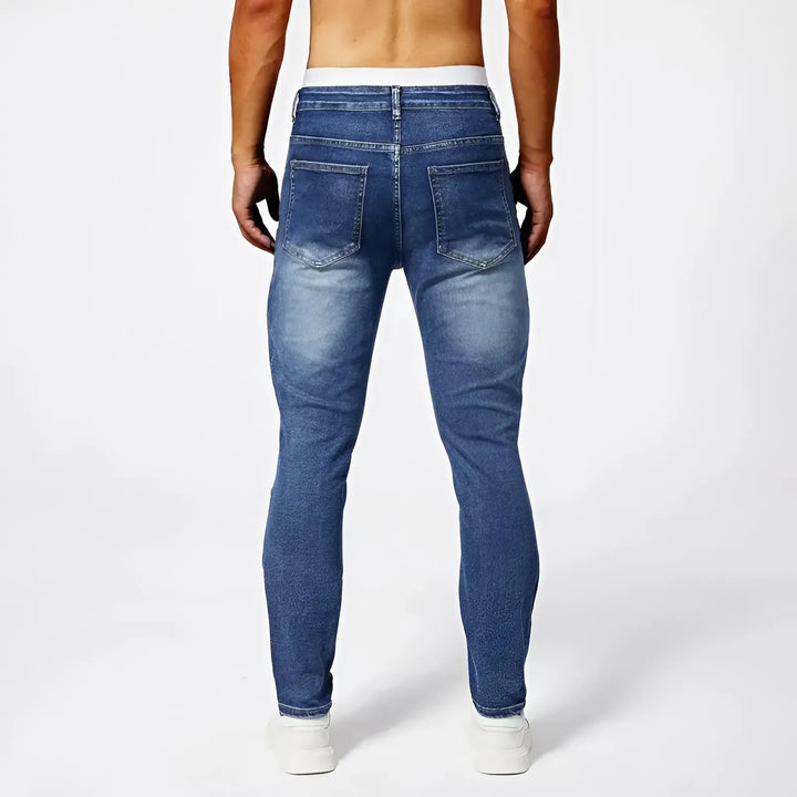 Torque Distressed Men Jeans