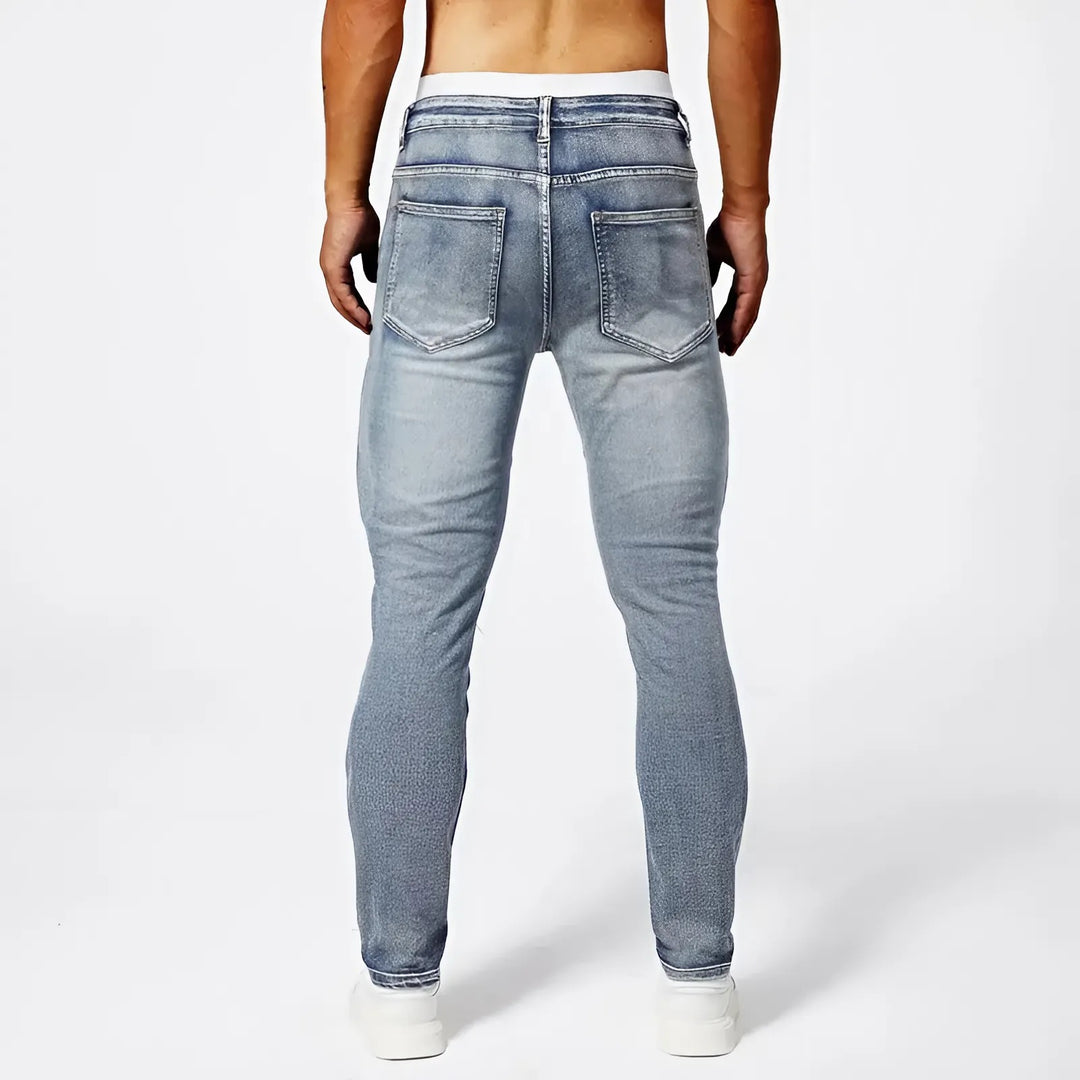 Torque Distressed Men Jeans