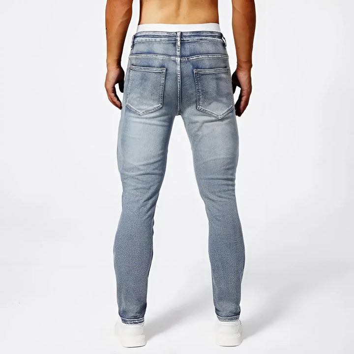 Torque Distressed Men Jeans