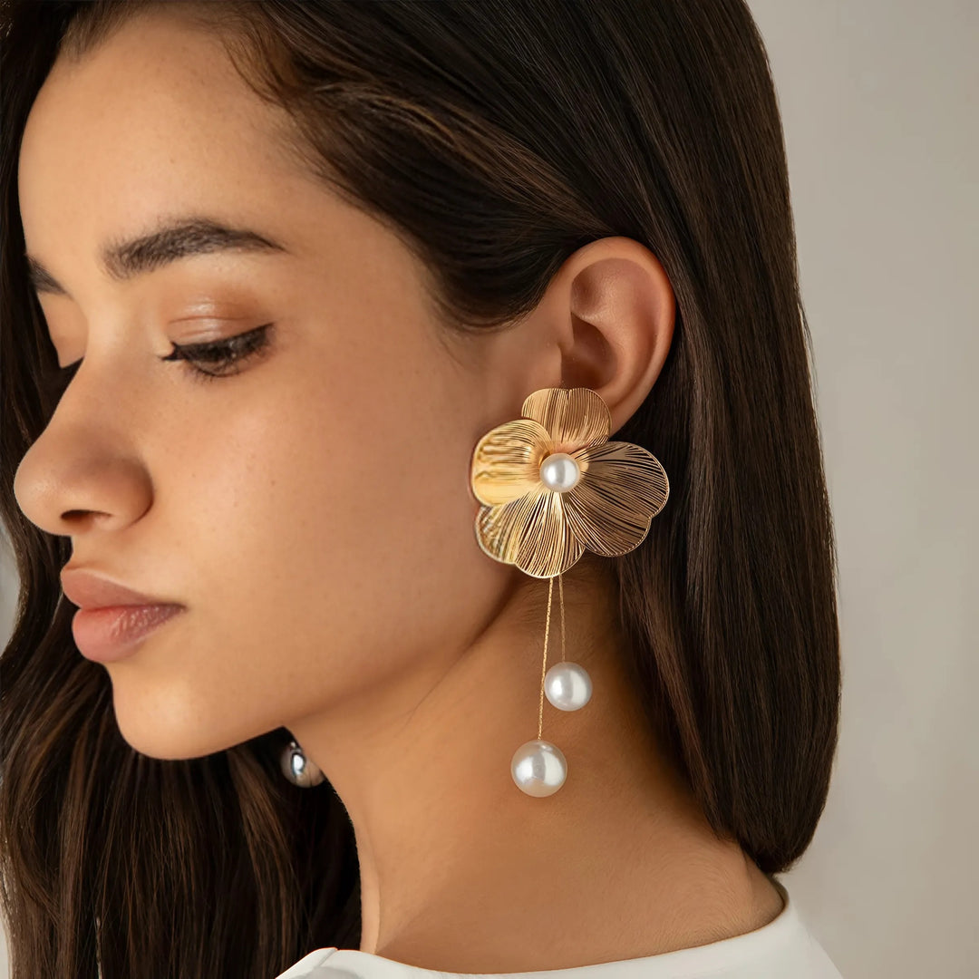 Roselle Drop Earrings