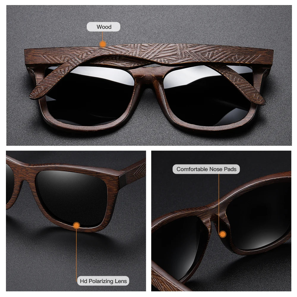 Bamboo Polarized Sunglasses