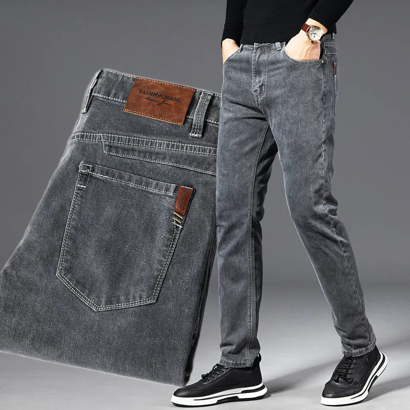 Straight Stretch Men's Jeans - District Sunday