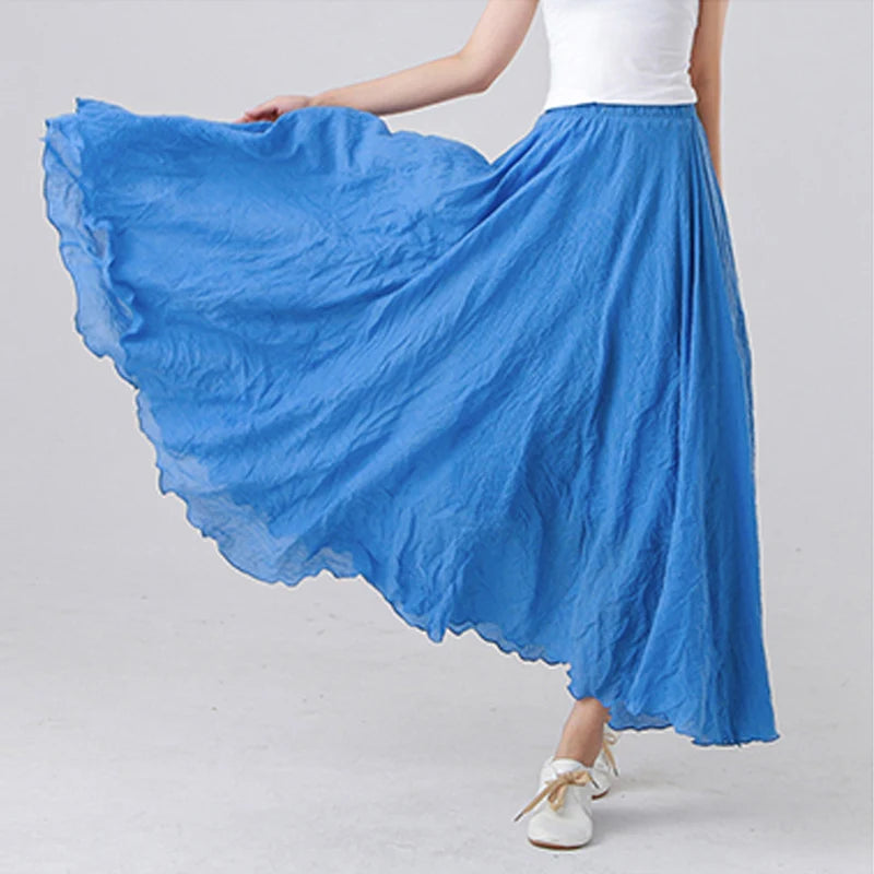 LushFlow Womens Maxi Skirt