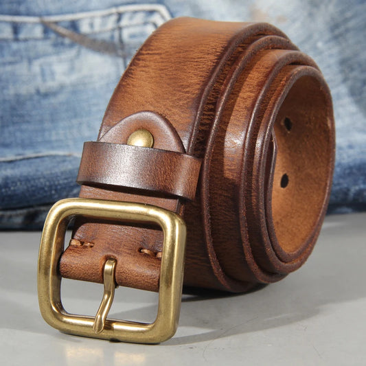 PureBuck Leather Belt