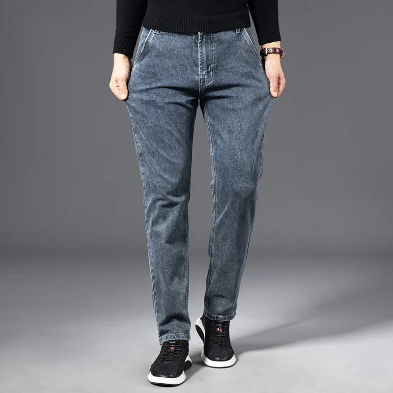 Straight Stretch Men's Jeans - District Sunday