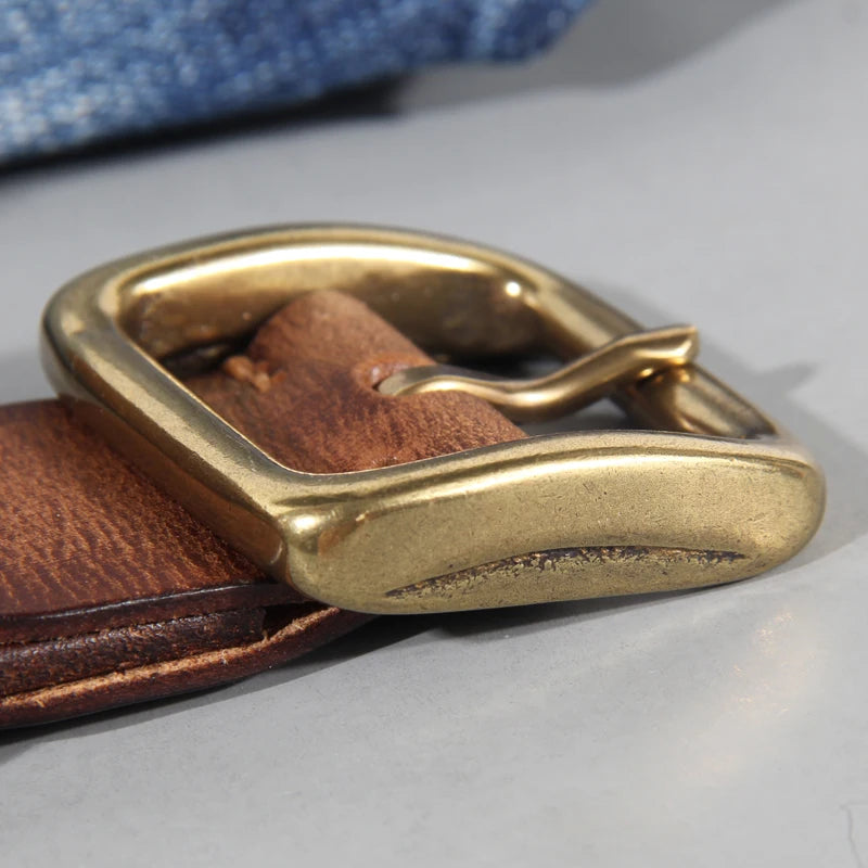 PureBuck Leather Belt