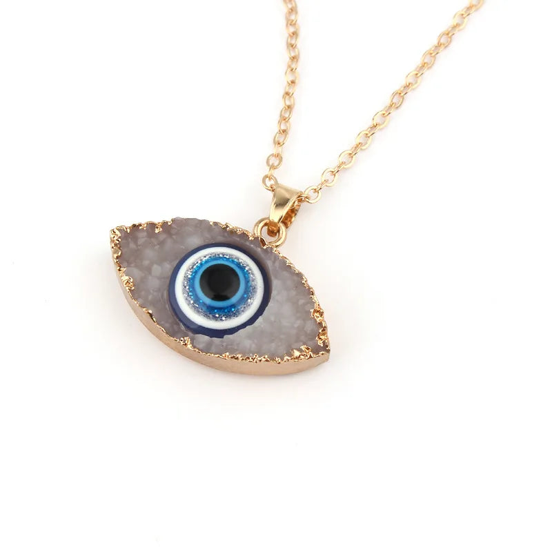 Turkish Evil Eye Pendant Necklace