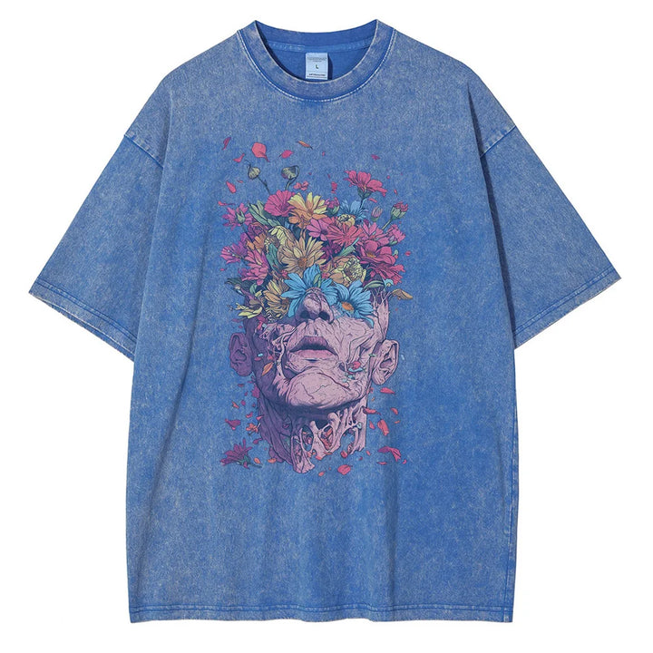 BloomGaze Vintage Washed Tee