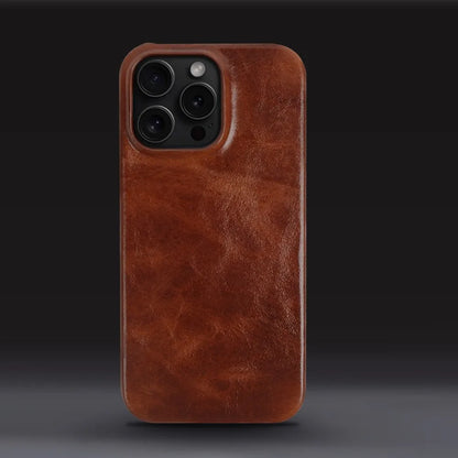 Vintage Reserve Leather iPhone Case