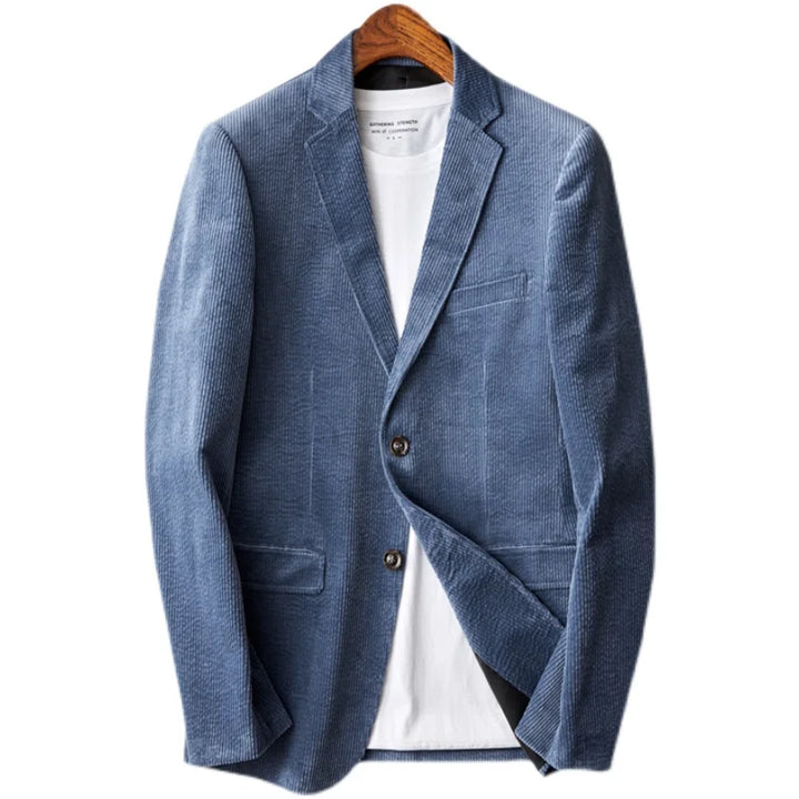 Men Corduroy Suit Jacket