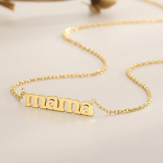 Delicate "Mama" Necklace