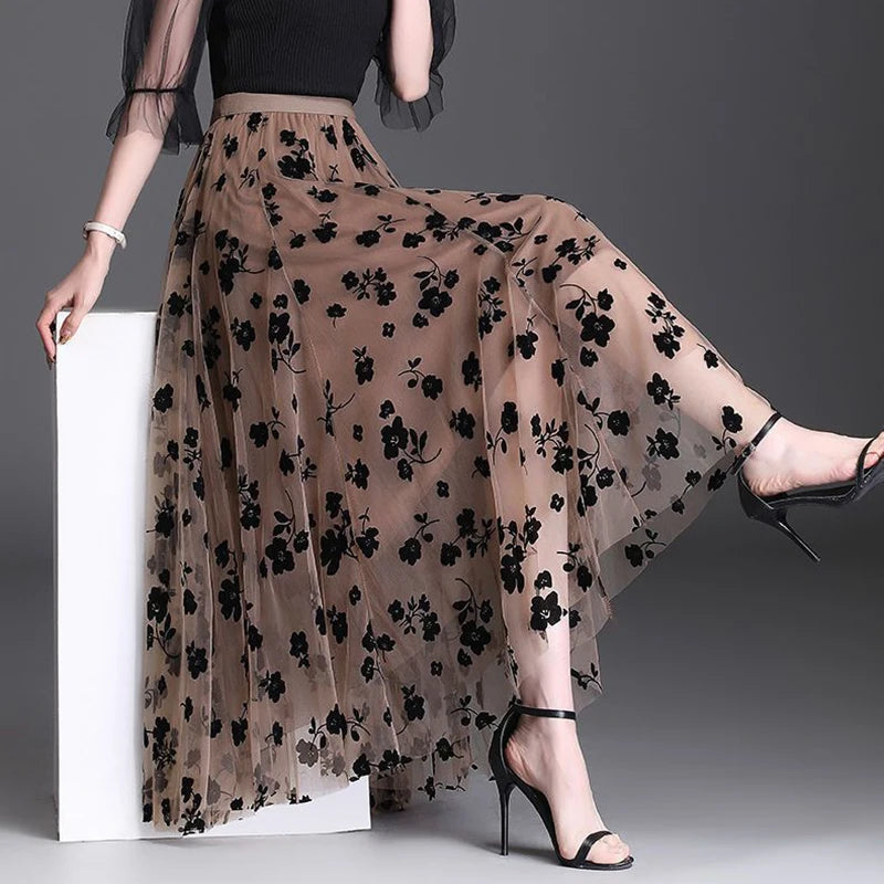 Tullina Floral Skirt