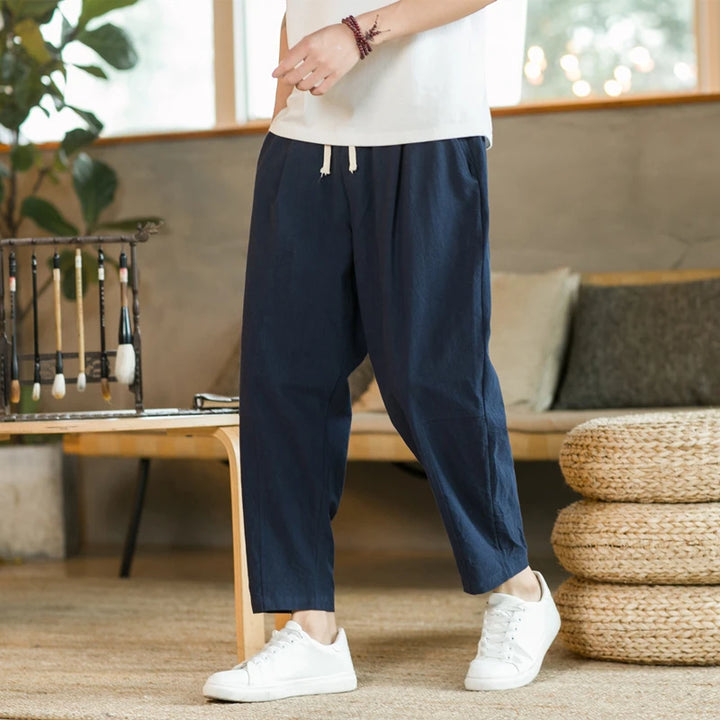 EaseFlow Linen Casual Pants