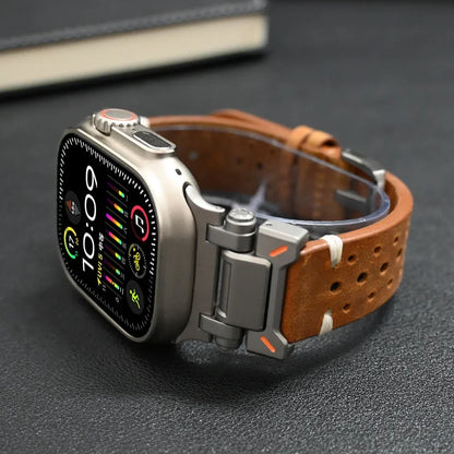 Genuine Leather Apple Watch Band