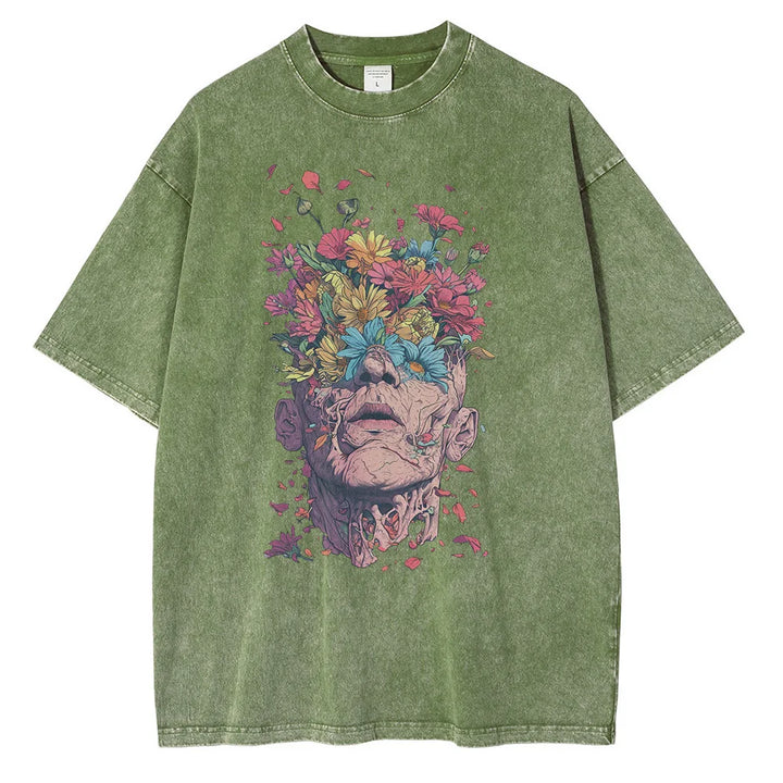 BloomGaze Vintage Washed Tee